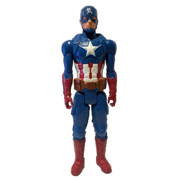 Captain America‎ Marvel Avengers 12" Action Figure Hasbro 2018 - Picture 1 of 4